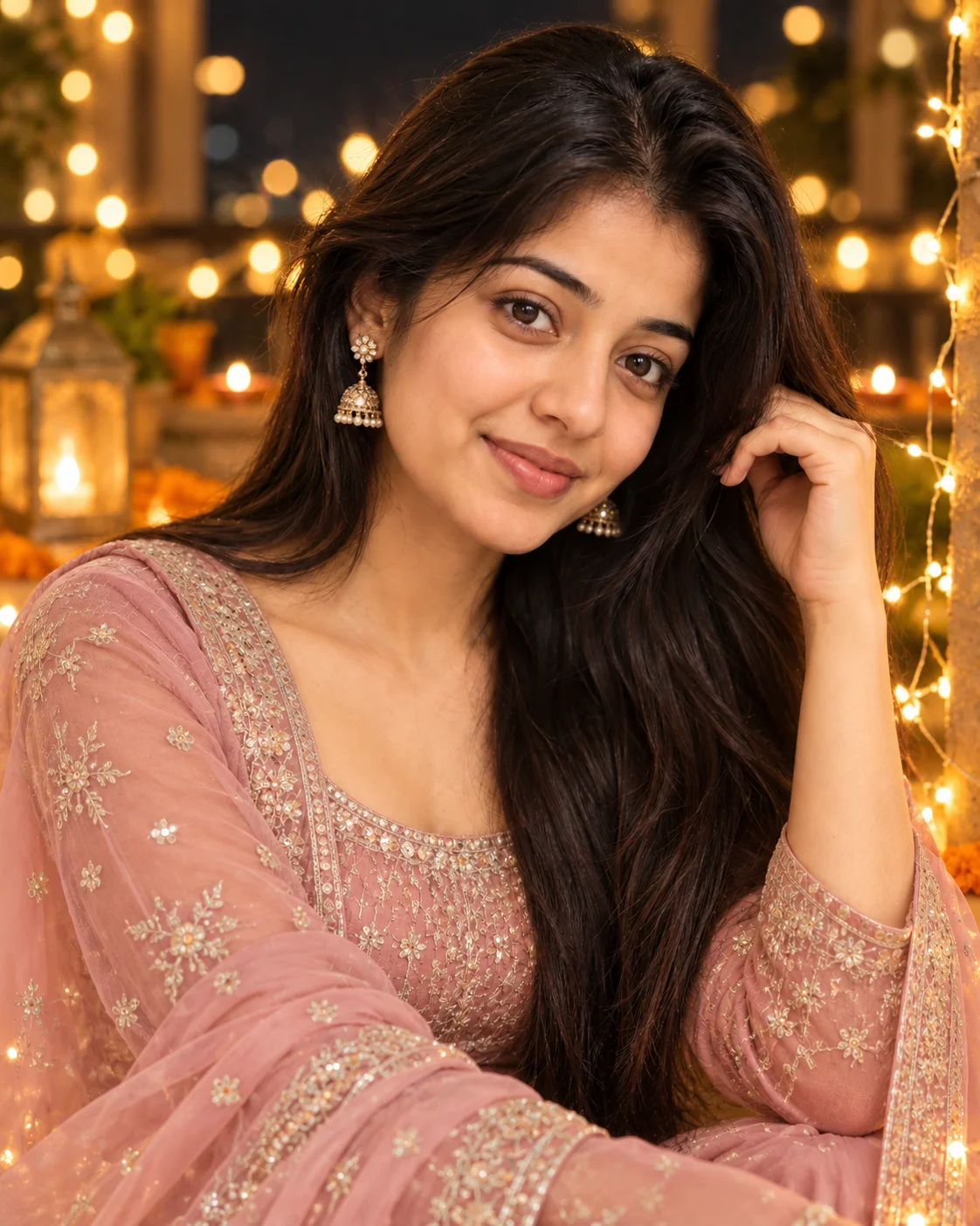 AI result showing Fairy-Light Portrait