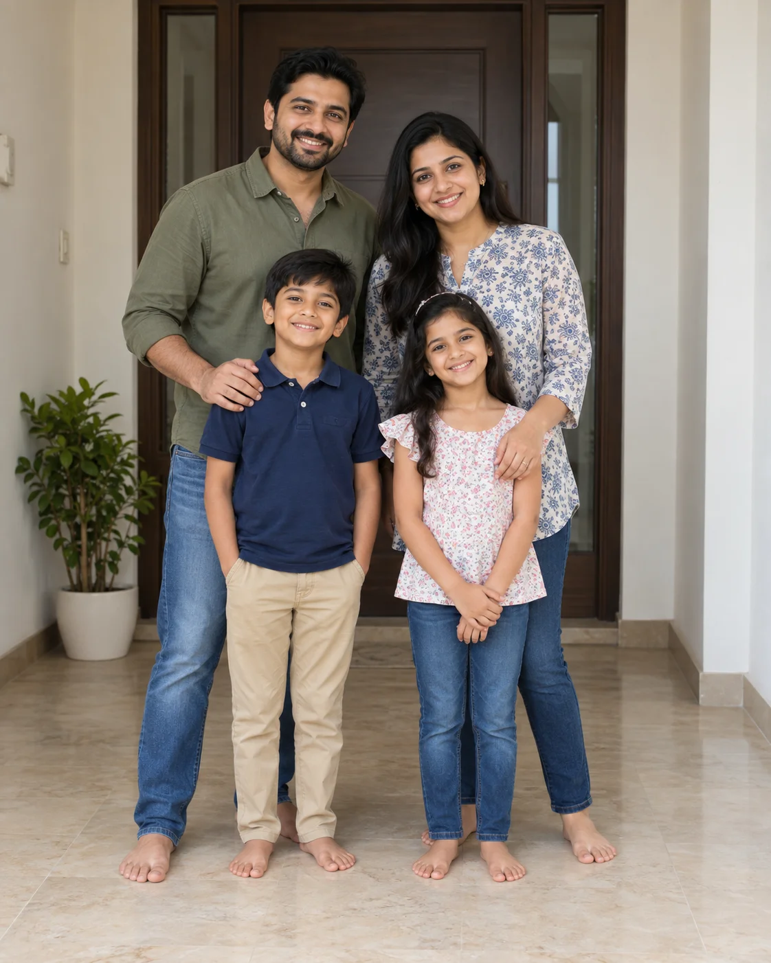 Source photo for Family Lakshmi Puja Photo