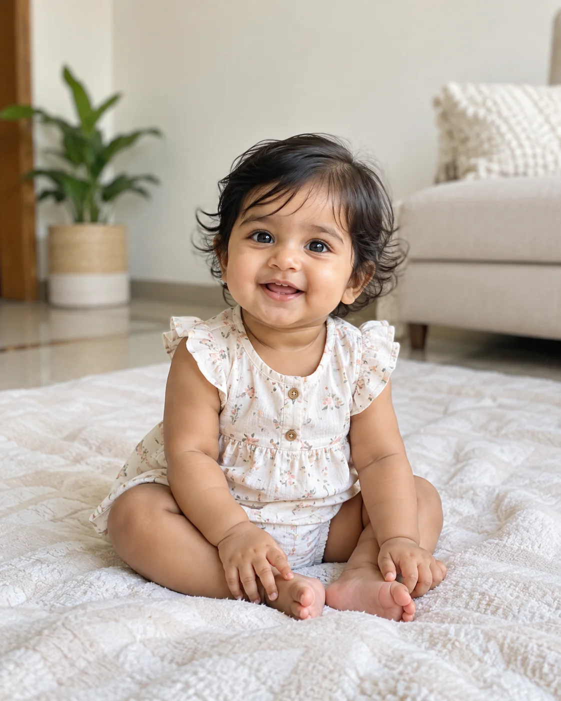 Source photo for Baby's First Diwali