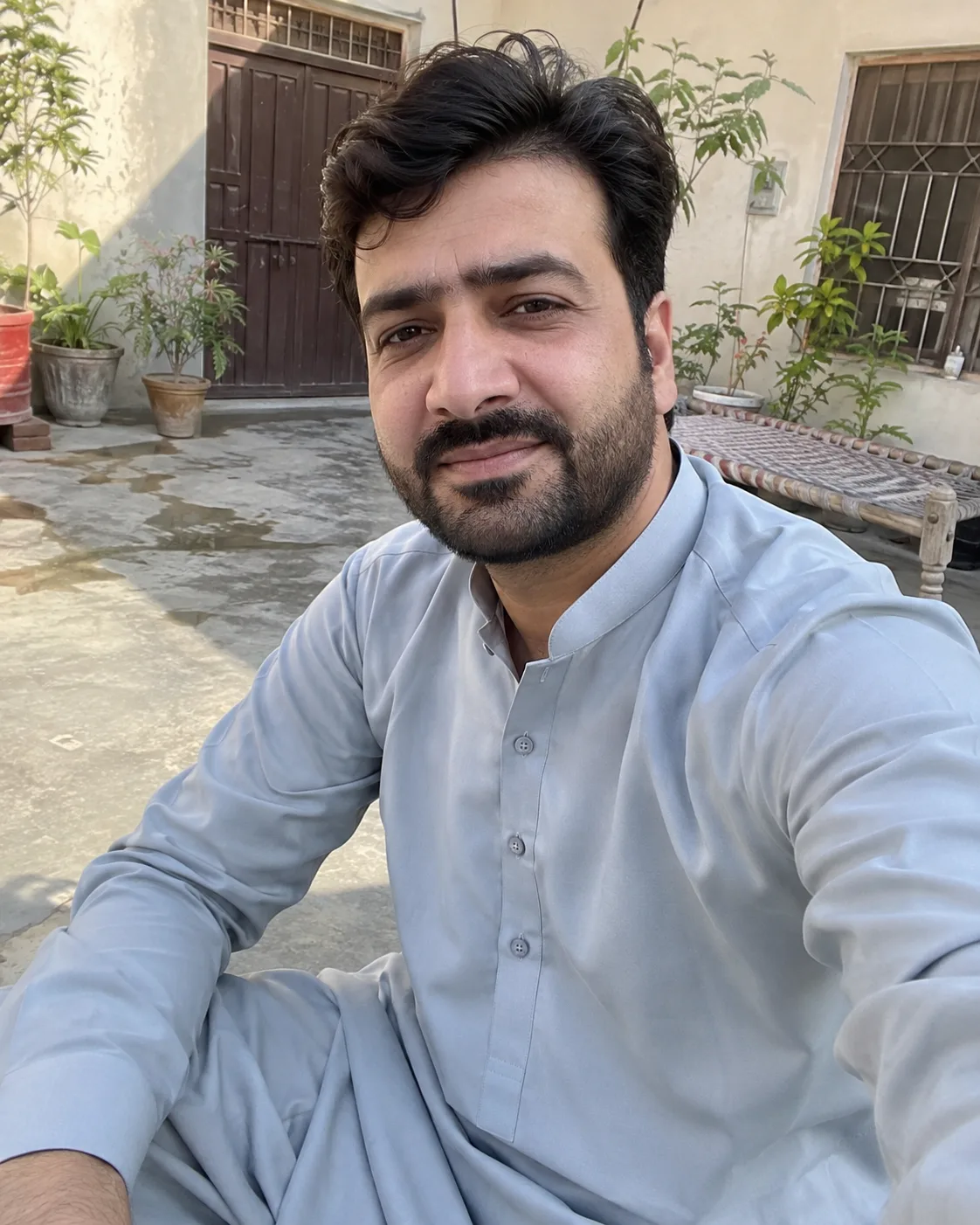 Source photo for Shalwar Kameez LinkedIn Photo Prompt for Gemini (Men)