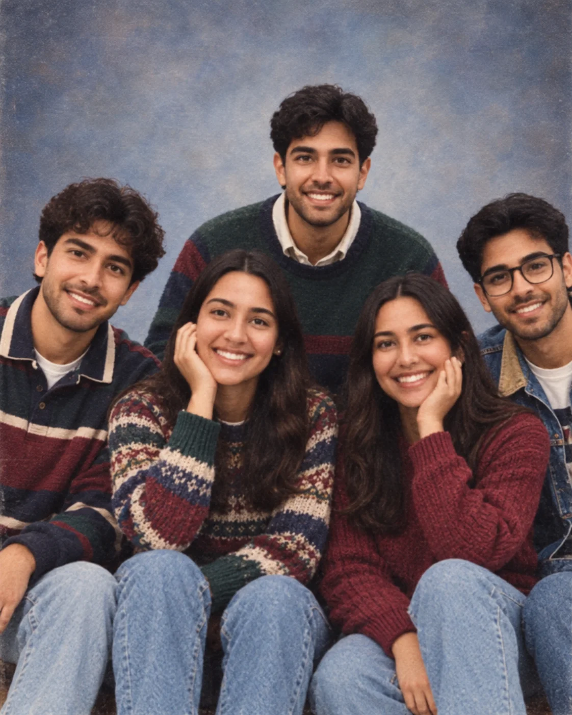 AI result showing 90s Yearbook Crew