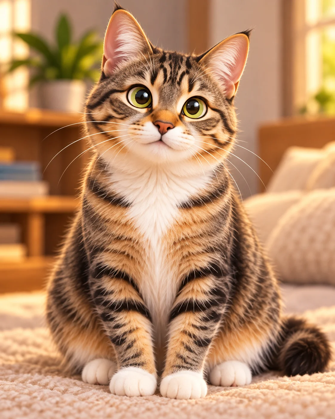 AI result showing Cute 3D Toon Pet