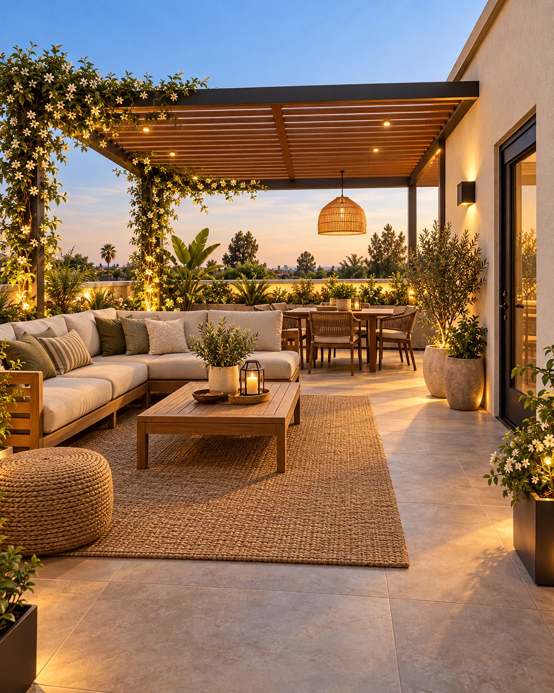 AI result showing Outdoor Living Oasis