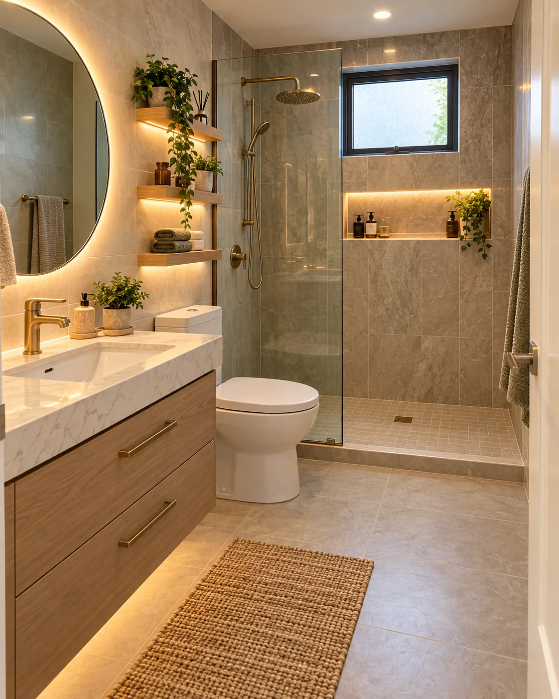 AI result showing Bathroom Spa Upgrade