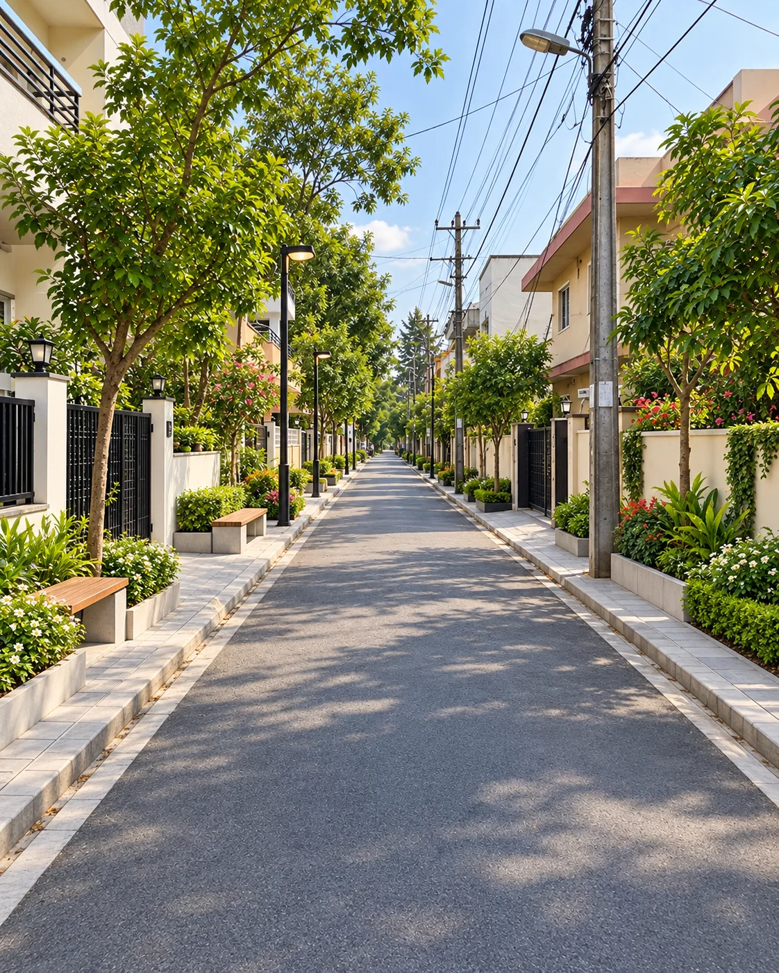 AI result showing Street Beautification